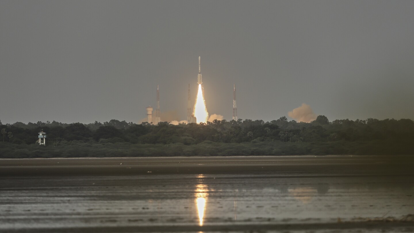 NASA and India’s space agency launch radar satellite to map Earth’s land and ice