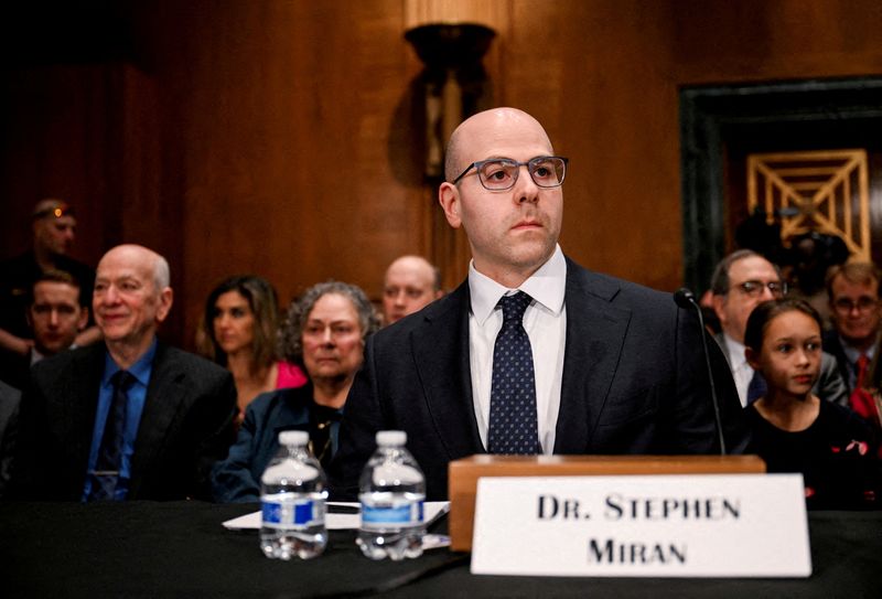 Trump economic adviser Miran gets Senate nod to join Fed board