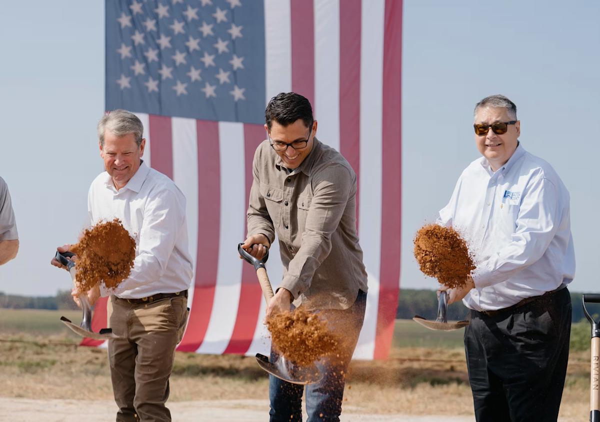Rivian breaks ground on $5B Georgia factory ahead of construction in 2026