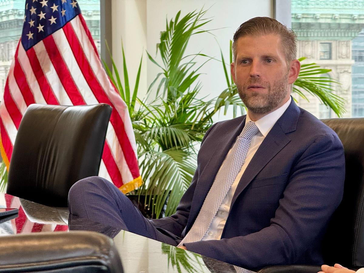 Eric Trump on what Fed rate cut means for crypto