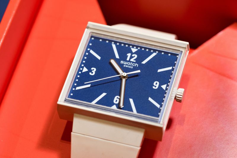 Swatch sells watch lampooning Trump’s 39% tariffs on Switzerland