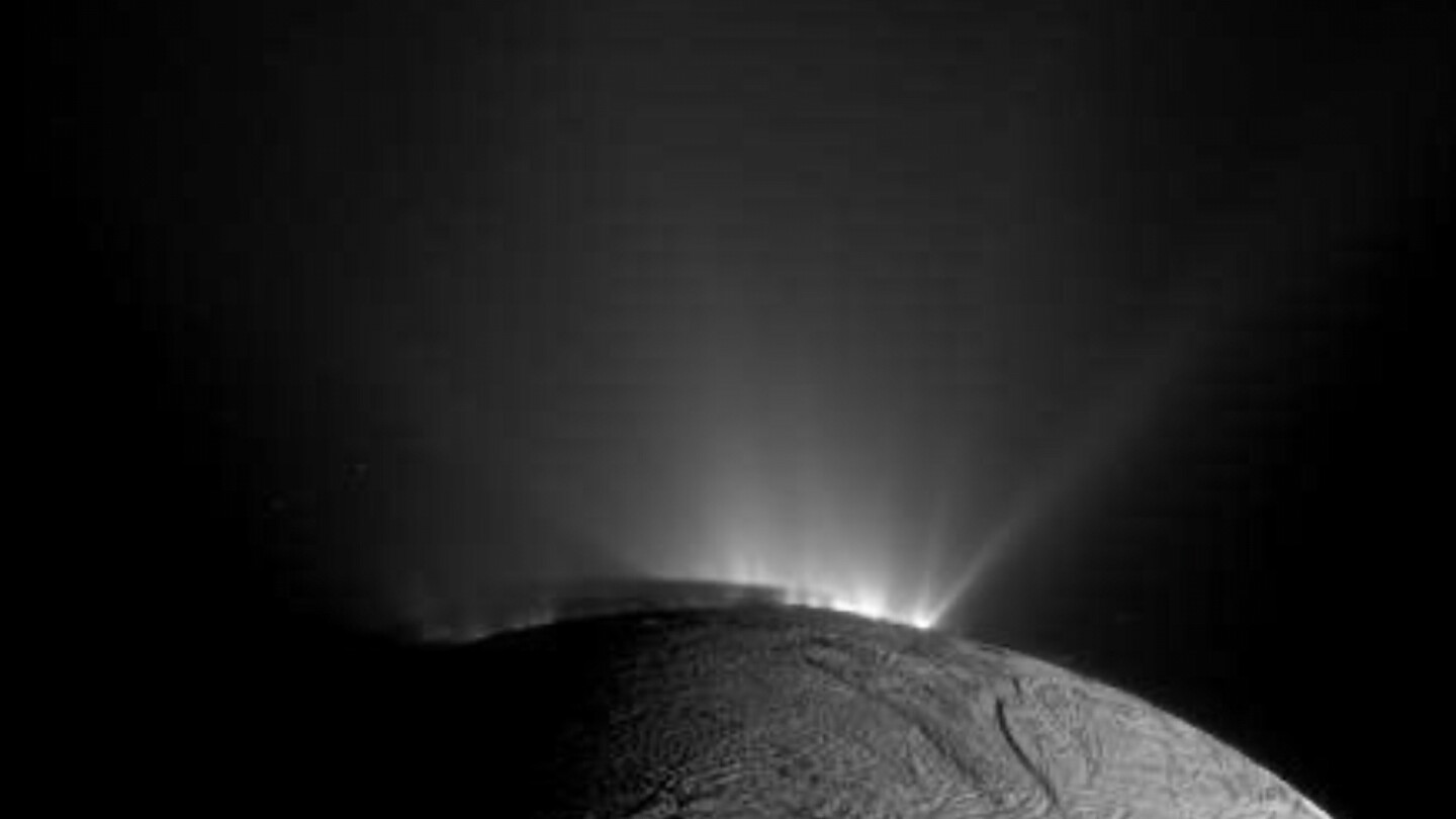 New types of organics found spewing from Saturn’s moon Enceladus