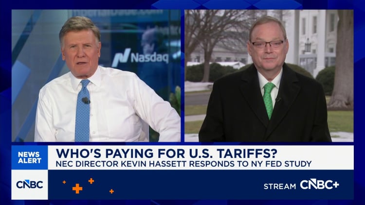Watch CNBC's full interview with White House National Economic Council Director Kevin Hassett